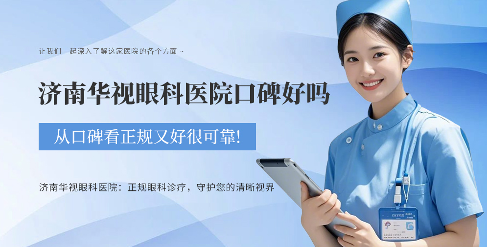 济南华视眼科医院口碑好吗 从口碑看正规又好很可靠