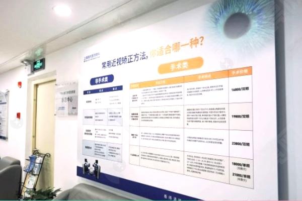 上海瑞东医院眼科环境
