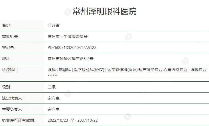 有人了解常州泽明眼科医院正规吗？专业团队为眼部健康保驾护航