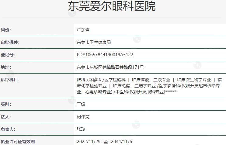 东莞爱尔眼科医院好不好啦？医生靠谱、口碑不错、价格合理，担心效果的来瞧瞧！