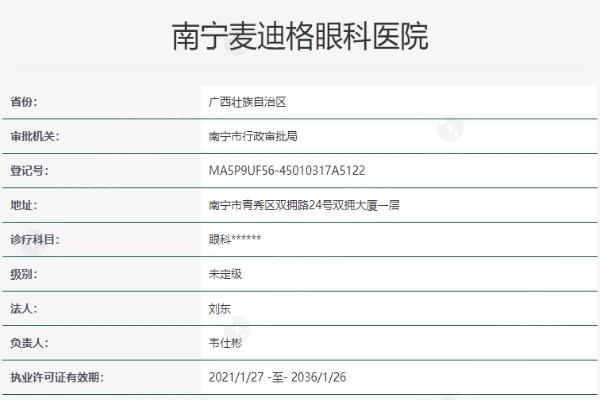 【2026】南宁麦迪格眼科医院价格表:全飞秒13000元起、白内障8000元起、镜架220元起! 【2026】南宁麦迪格眼科医院价格表:全飞秒13000元起、白内障8000元起、镜架220元起!