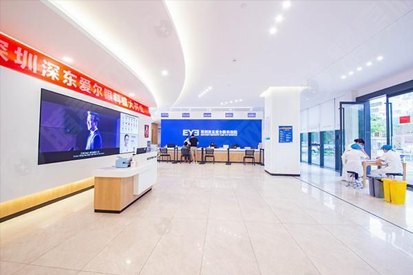 深圳深东爱尔眼科价格表：全飞秒16800/半飞秒1.05W/ICL晶体植入3.3W收费明细