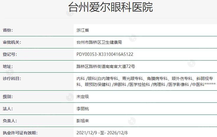 台州爱尔眼科医院核心技术？飞秒激光 / ICL / 角膜塑形镜优势