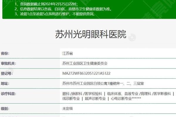 苏州光明眼科医院靠谱吗?可靠可信有担当,优质服务打造眼科新体验 苏州光明眼科医院靠谱吗?可靠可信有担当,优质服务打造眼科新体验