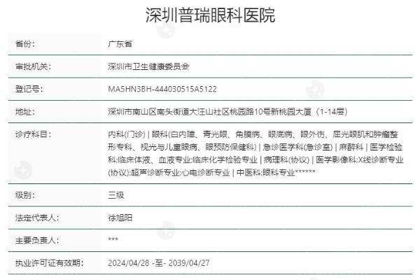 深圳普瑞眼科正规吗？设备先进、服务贴心，患者满意度相当高